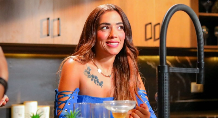 آية سليم في كواليس فيلم سفاح التجمع