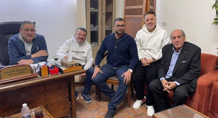 أحمد عبد الله محمود في نقابة المهن التمثيليلة