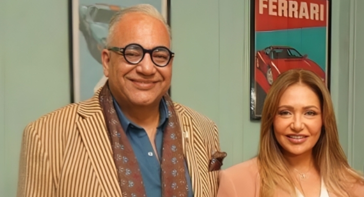 ليلى علوي وبيومي فؤاد