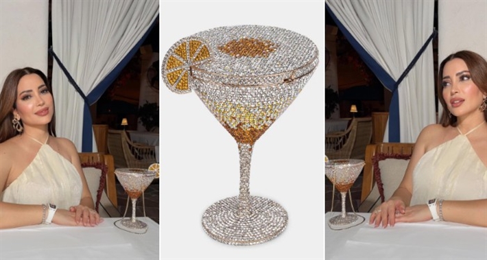 نسرين طافش وحقيبتها