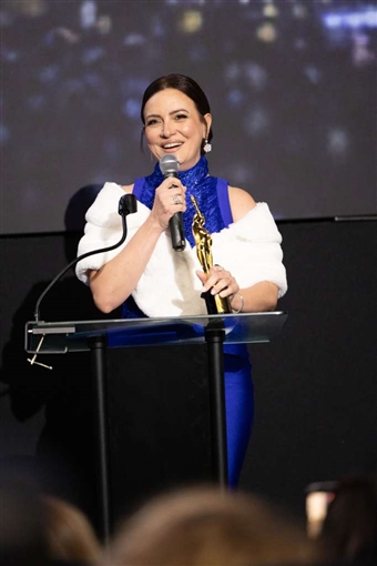 ريهام عبد الغفور وأحمد السعدني ومايان السيد وميرهان حسين في حفل افتتاح الدورة الخامسة من مهرجان هوليوود للفيلم العربي