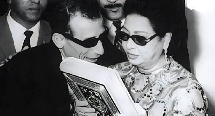 سيد مكاوي وأم كلثوم