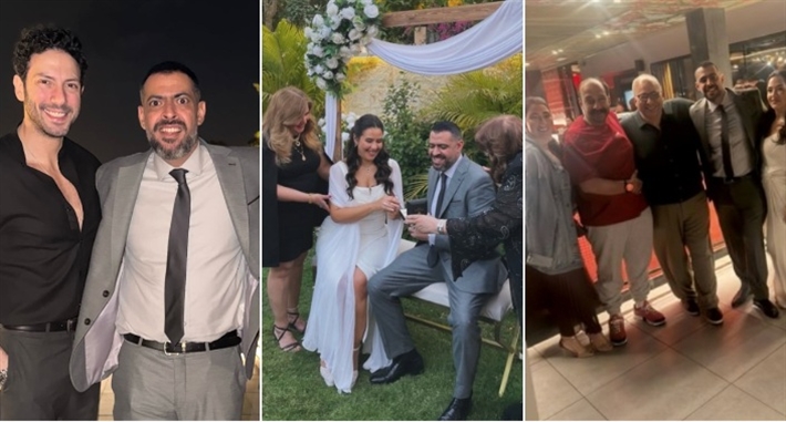 وليد الحلفاوي يحتفل بخطبته