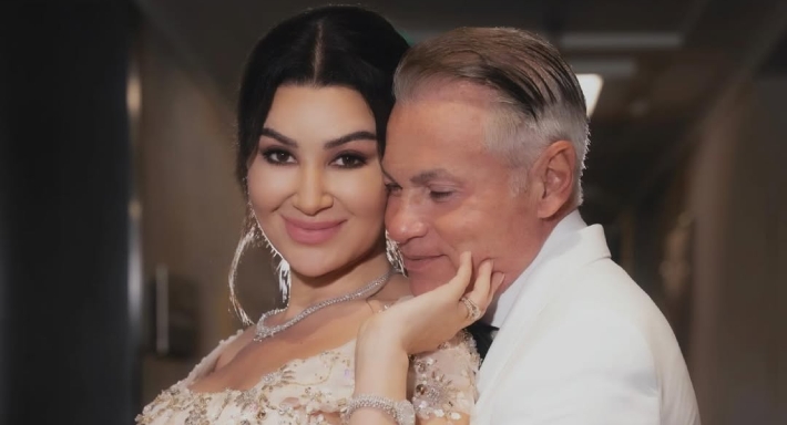 أروى جودة وزوجها