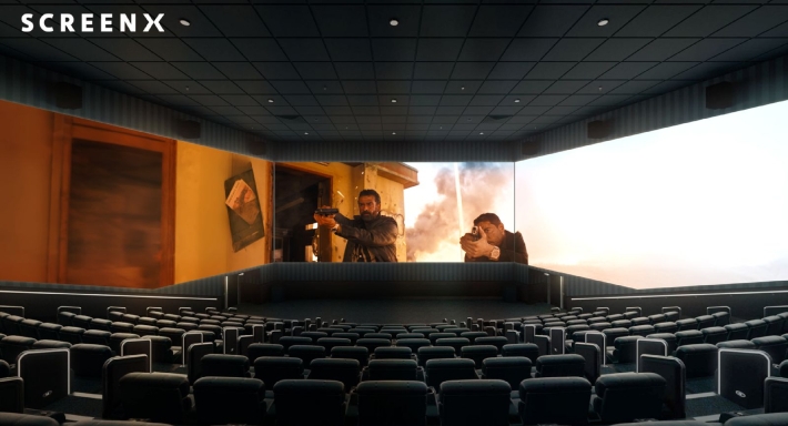 عرض فيلم سفن دوجز بتقنية ScreenX
