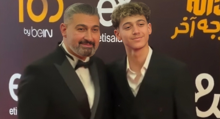 ياسر جلال ونجله جلال