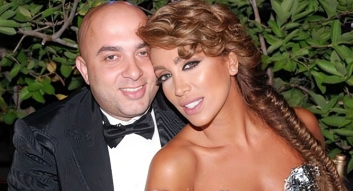 مايا دياب وزوجها السابق