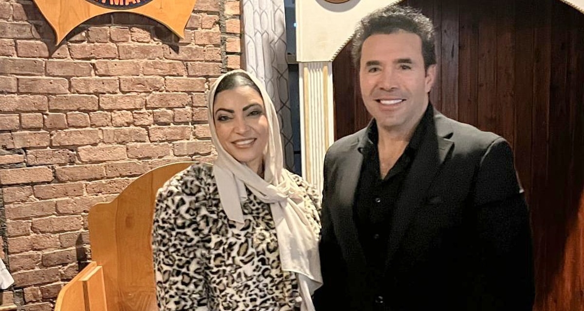 رامي وحيد وزوجته المخرجة هايدي أنس أحمد 