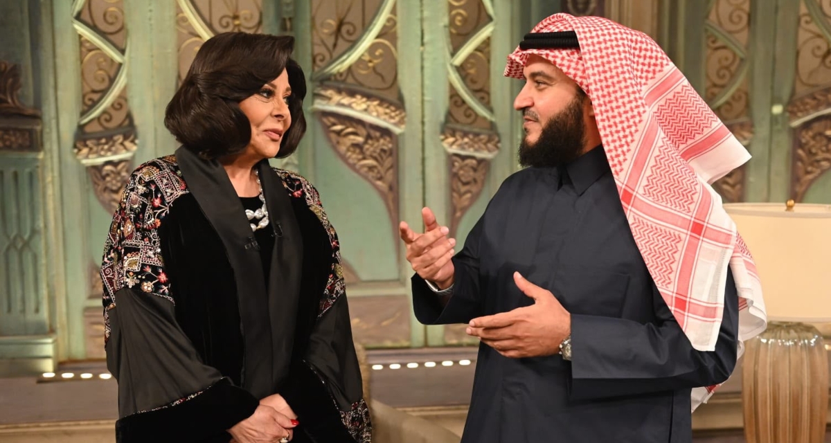 مشاري راشد العفاسي وإسعاد يونس