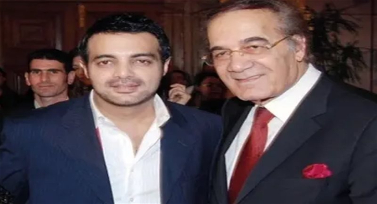 محمود ياسين وابنه عمرو