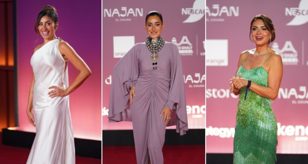 أمينة خليل ونجلاء بدر ودينا الشربيني