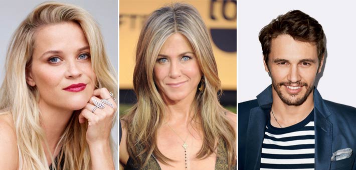 جيمس فرانكو وجنيفر أنستون وريس ويذرسبون