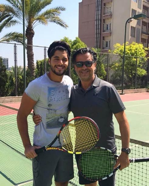 راغب علامة وابنه خالد