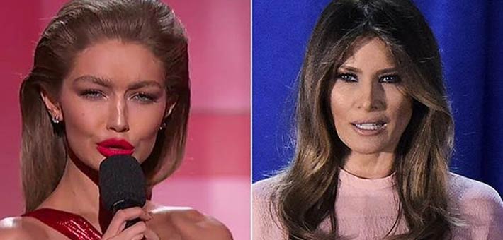 ميلانيا ترامب وجيجي حديد