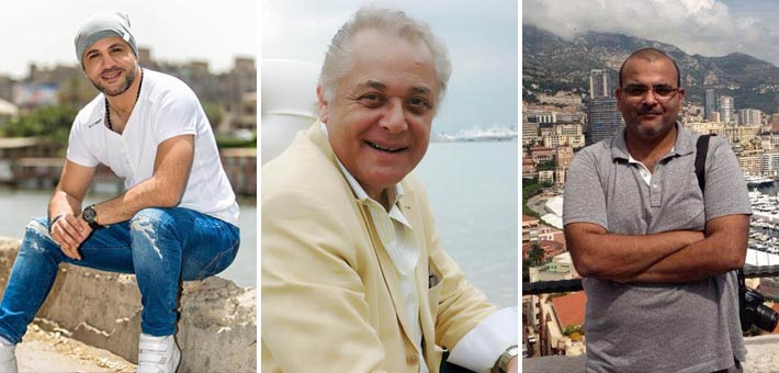 أيمن بهجت قمر ومحمود عبد العزيز وعزيز الشافعي