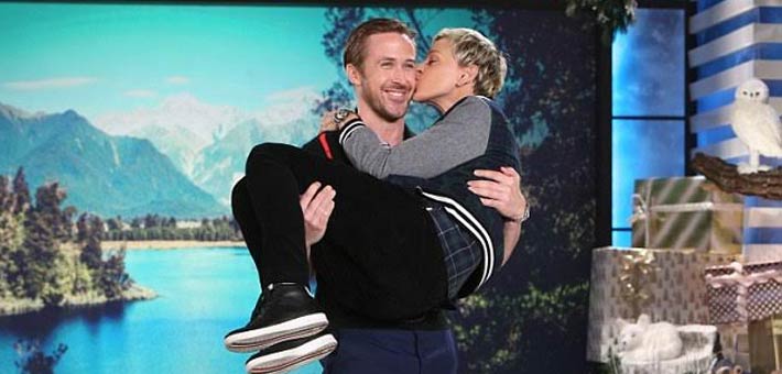 إلين ديجينريس وريان جوسلينج