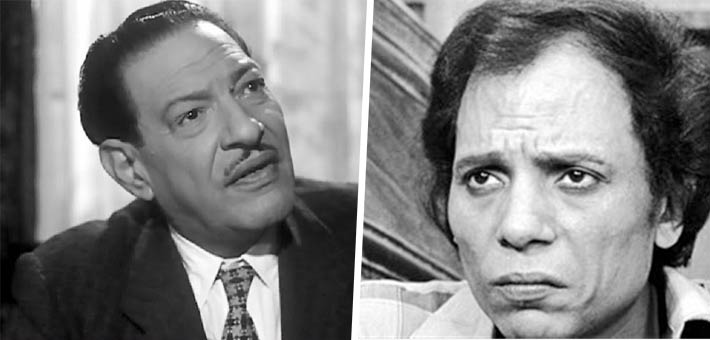 عادل إمام ونجيب الريحاني