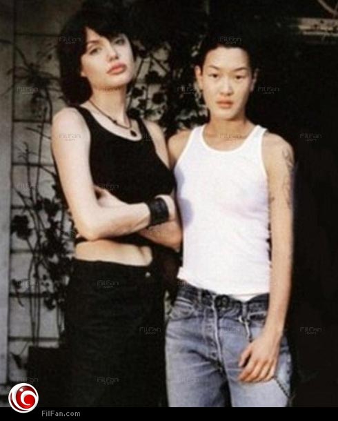 أنجلينا جولي وجيني شيميزو