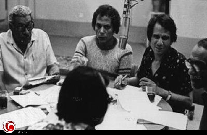 عادل إمام مع عبد الحليم حافظ