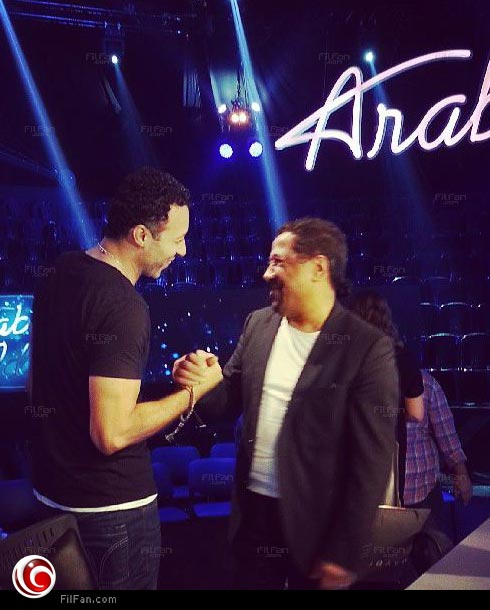 الشاب خالد مع أحمد فهمي