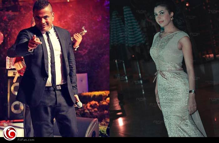 عمرو دياب وجنات