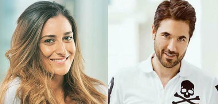 أحمد عز وأمينة خليل