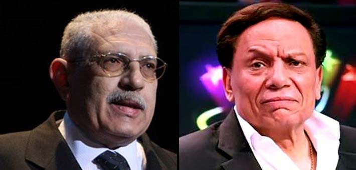 عادل إمام ونادر عدلي