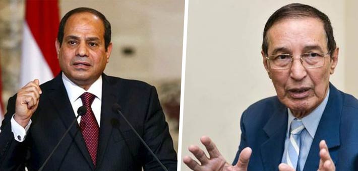 حمدي الكنيسي وعبد الفتاح السيسي