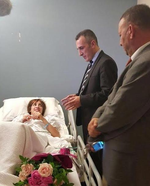 سهيلة في المستشفى