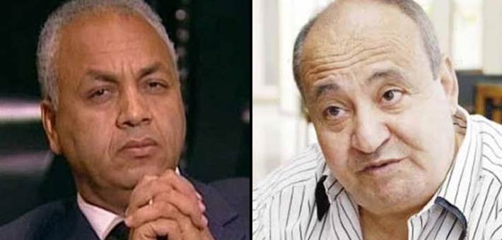 وحيد حامد ومصطفى بكري