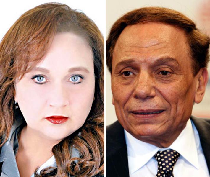 عادل إمام وماجدة خير الله