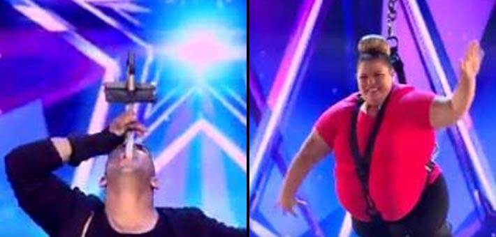 المتسابقة اللبنانية والمصري