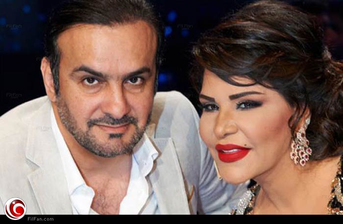 أحلام وزوجها مبارك الهاجري