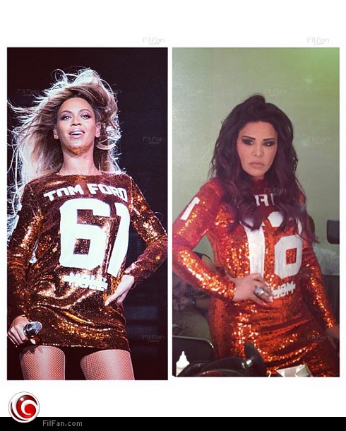 أحلام تقارن نفسها ببيونسيه