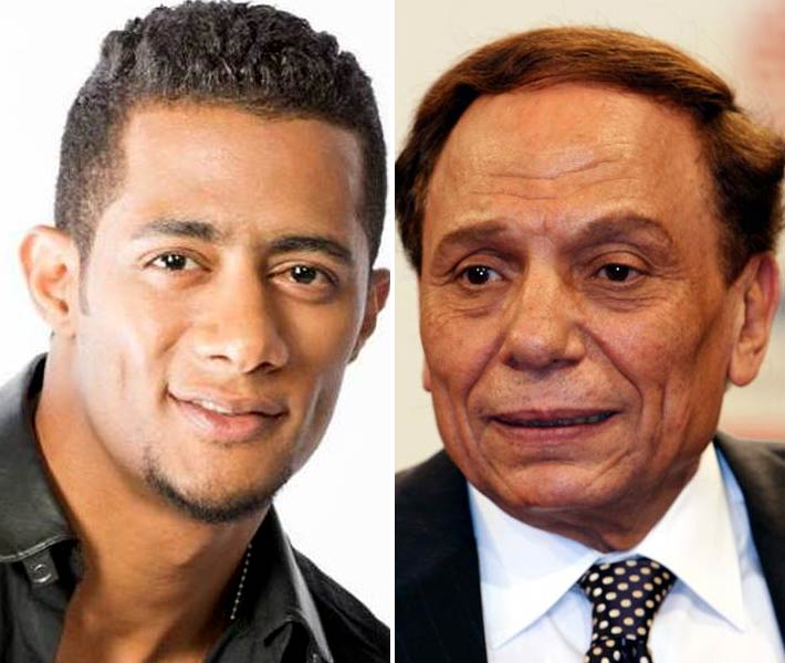 عادل إمام ومحمد رمضان