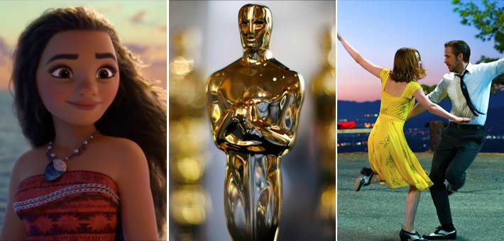 فيلم La La Land وفيلم Moana