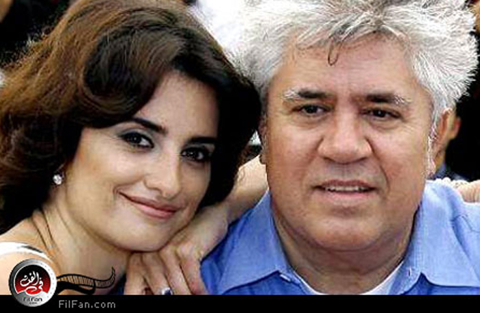 المخرج الأسباني ألمودور والممثلة بينولوبي كروز في مهرجان &quot;كان&quot; - الصورة من رويترز.