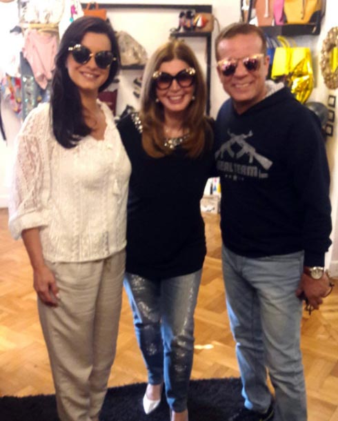 شريف منير وميرفت أمين ونور