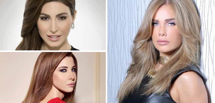 نيكول سابا و يارا ونانسي عجرم