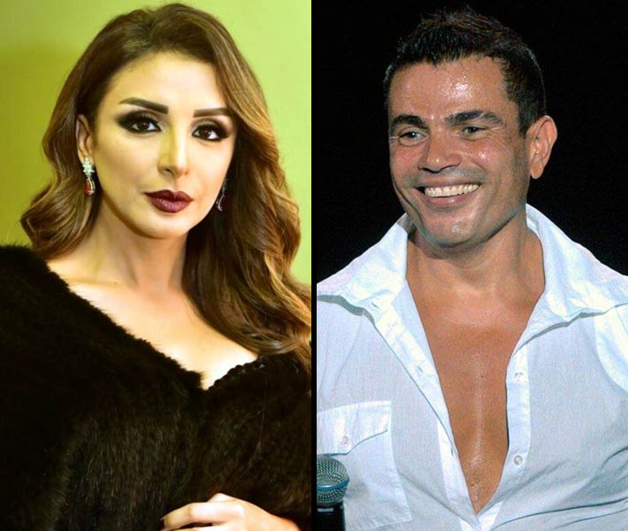 عمرو دياب وأنغام