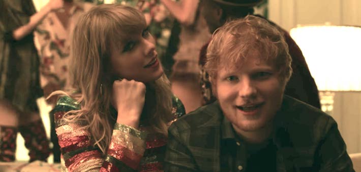 تايلور سويفت وإد شيران