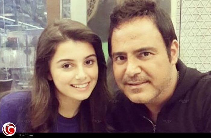 عاصي الحلاني مع ابنه ماريتا