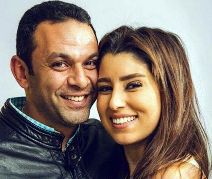 أيتن عامر وزوجها