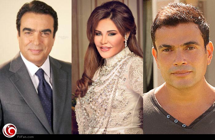 عمرو دياب وأحلام وجورج قرداحي من بين الأقوى عربيا في 2014