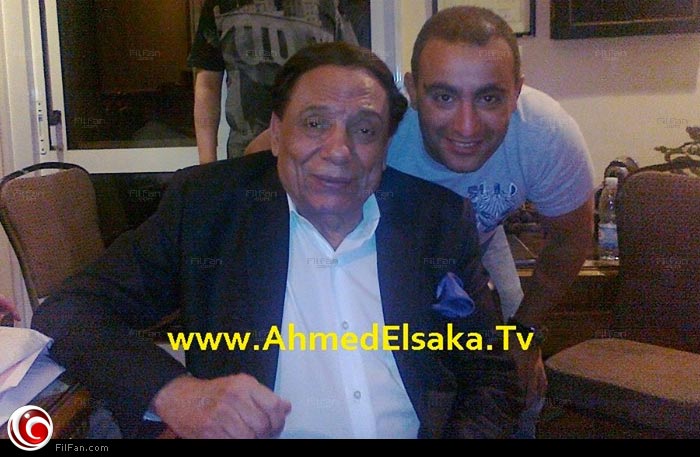 أحمد السقا مع عادل إمام