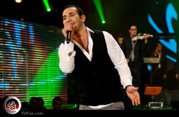 أحمد سعد في الحفلة