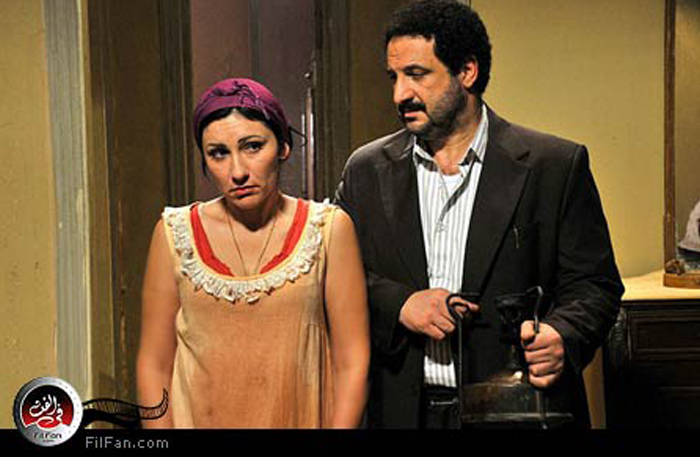 خالد الصاوي وجيهان فاضل في لقطة من الفيلم 