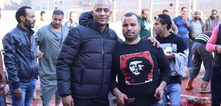 محمد رمضان يحتفل ببدء تصوير مسلسل &quot;الأسطورة&quot;