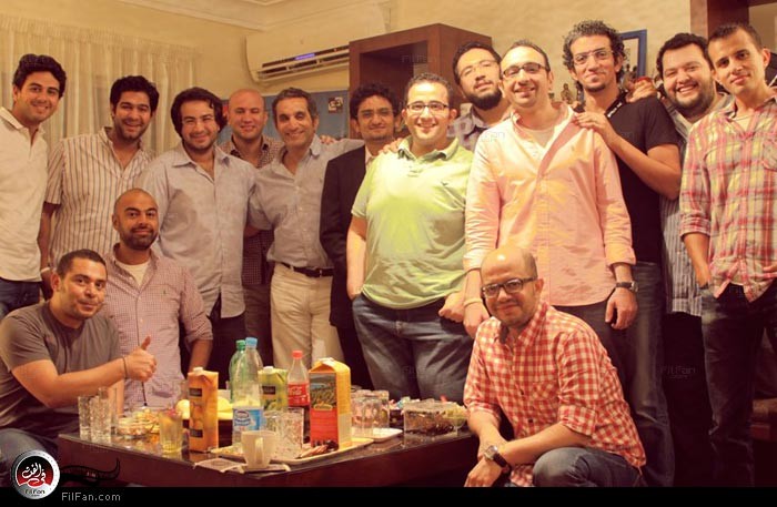 صورة في منزل عمرو سلامة