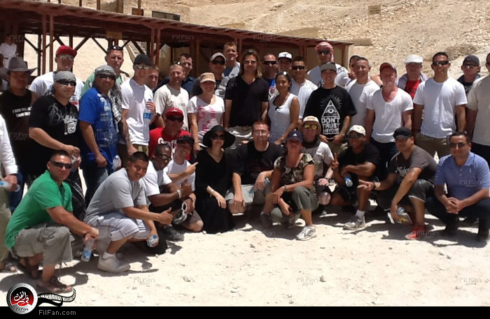 الصورة التي تسربت للنجمين أثناء تواجدهما في مصر